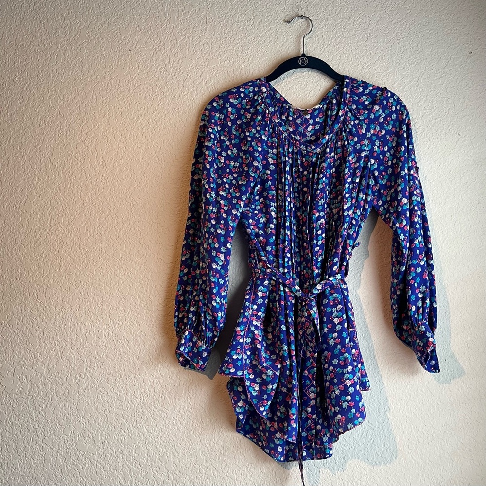 Rebecca Taylor floral blouse